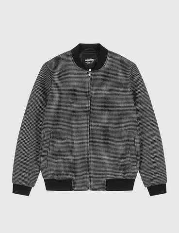 Wemoto Fawkes Bomber Jacket - Houndstooth