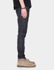 Nudie Lean Dean Jeans (Slim Tapered) - Dry Slow Blue
