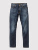 Nudie Lean Dean Jeans (Slim Tapered) - Dark Worn Navy