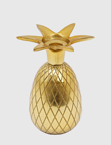 Liv Interior Pineapple Candlestick - Gold
