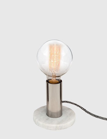 Liv Interior Marble Table Lamp - White