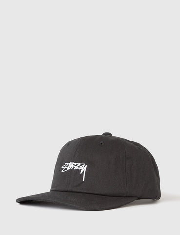 Stussy Smooth Stock Low Cap - Black