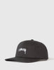 Stussy Smooth Stock Low Cap - Black