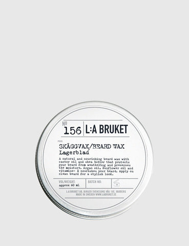 L:A Bruket Beard Wax (60ml) - Laurel Leaf