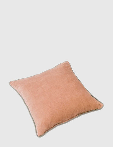Liv Interior Velvet Cushion (45cm) - Coral