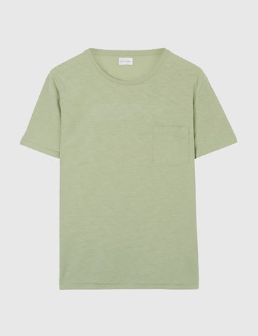 Gant Rugger Organic Slub T-Shirt - Linden Green