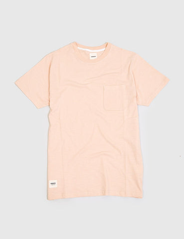 Wemoto Sidney Pocket T-shirt - Peach