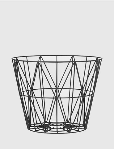 Ferm Living Wire Basket - Black