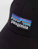 Patagonia P-6 Logo Stretch Fit Hat - Black