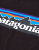 Patagonia P-6 Logo T-Shirt - Black