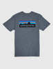 Patagonia P-6 Logo T-Shirt - Grey Heather