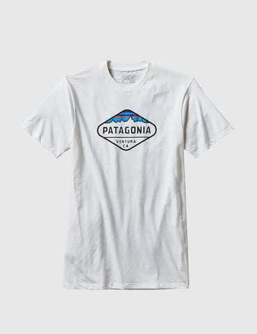Patagonia Fitz Roy Crest T-Shirt - White