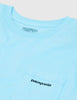 Patagonia P-6 Logo Pocket T-Shirt - Cuban Blue