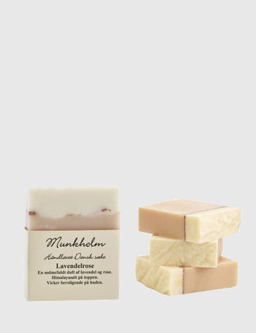 Munkholm Organic Soap Bar - Lavender Rose