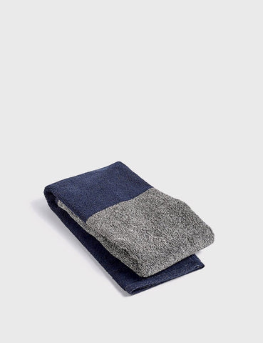 Hay Compose Guest Towel - Navy Blue