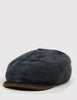 Stetson Hatteras Corduroy Newsboy Cap (Cotton) - Black