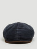 Stetson Hatteras Corduroy Newsboy Cap (Cotton) - Black