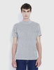 Soulland Benny Velour Jersey T-Shirt - Grey