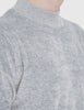 Soulland Benny Velour Jersey T-Shirt - Grey