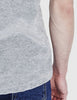 Soulland Benny Velour Jersey T-Shirt - Grey