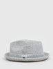 Bailey Billy Trilby Hat - Alloy Grey