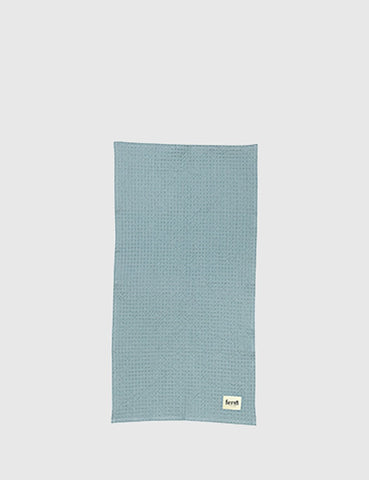 Ferm Living Organic Hand Towel - Dusty Blue