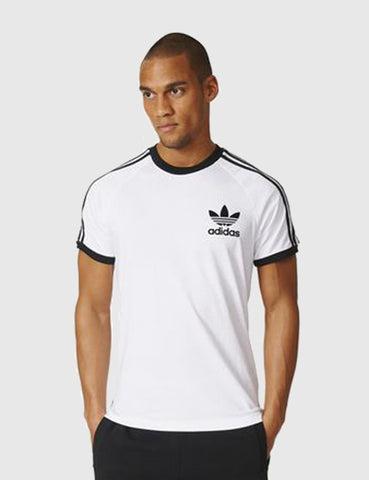 adidas Originals CLFN Baseball T-Shirt - White