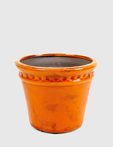 Serax Collar Dots Pot Small - Orange