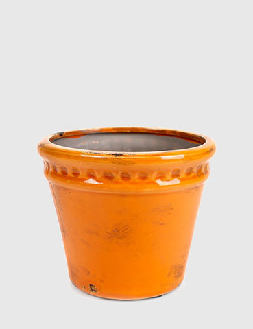 Serax Collar Dots Pot Medium - Orange