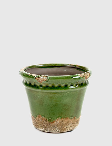 Serax Collar Dots Pot Small - Green