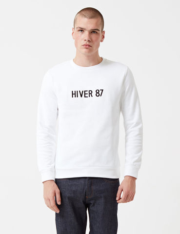 A.P.C. Hiver 87 Sweatshirt - White