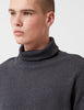 A.P.C. Octave Roll Neck Sweatshirt - Anthracite Black