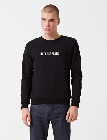 A.P.C. Melrose Place Sweatshirt - Black