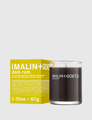 Malin+Goetz Votive - Dark Rum