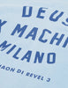 Deus Ex Machina Sunbleached Milan T-Shirt - Sky Blue