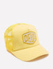 Deus Ex Machina Foxtrot Shield Trucker Cap - Yellow