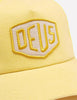 Deus Ex Machina Foxtrot Shield Trucker Cap - Yellow
