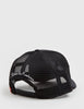 Deus Ex Machina Peak Trucker Cap - Black