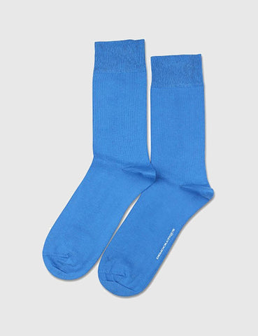 Democratique Solid Socks - Blue Eyes