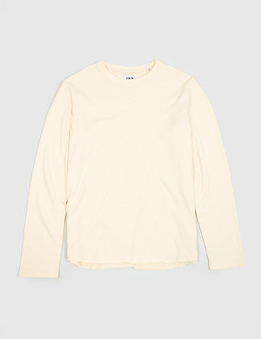 Edwin Terry Long Sleeve T-Shirt - Natural