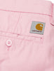 Carhartt John Shorts - Vegas Pink