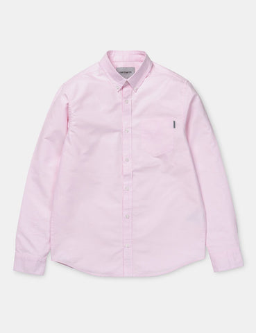 Carhartt Button Down Pocket Shirt - Vegas Pink