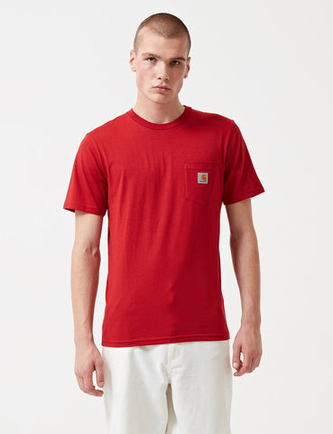 Carhartt Pocket T-Shirt - Blast Red