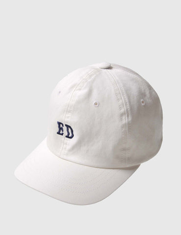 Edwin ED Curved Peak Baseball Cap - Natural