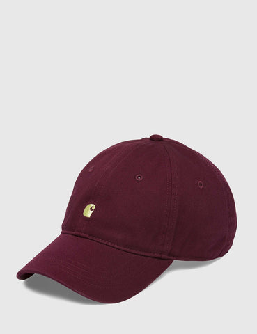 Carhartt Madison Logo Dad Cap - Amarone Red