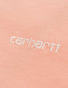 Carhartt Script Embroidery T-Shirt - Peach