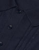 Fred Perry Cable Knit Shirt - Navy Blue