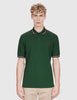 Fred Perry Twin Tipped Polo Shirt - Tartan Green