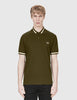 Fred Perry Single Tipped Polo Shirt - Hunting Green
