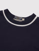 Fred Perry Crew Neck Pique T-Shirt - French Navy